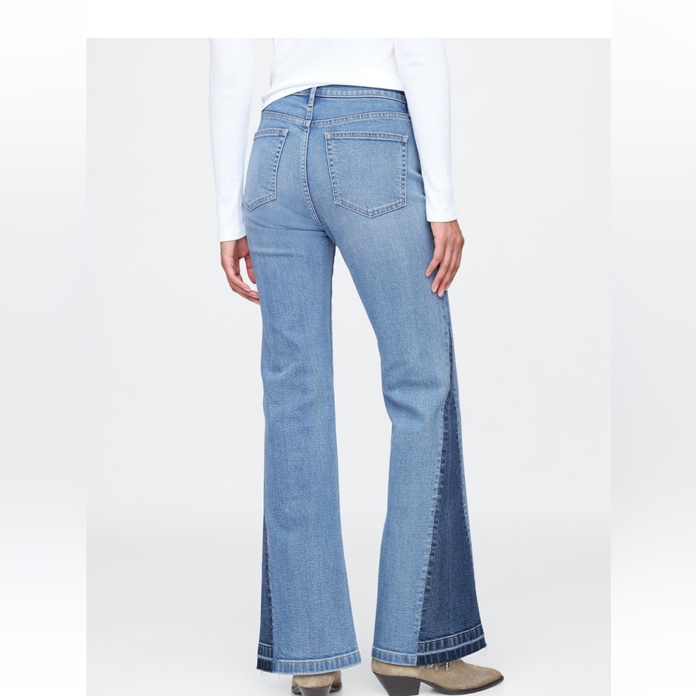 High rise 70s Flared Jeans - Picture 4 of 5